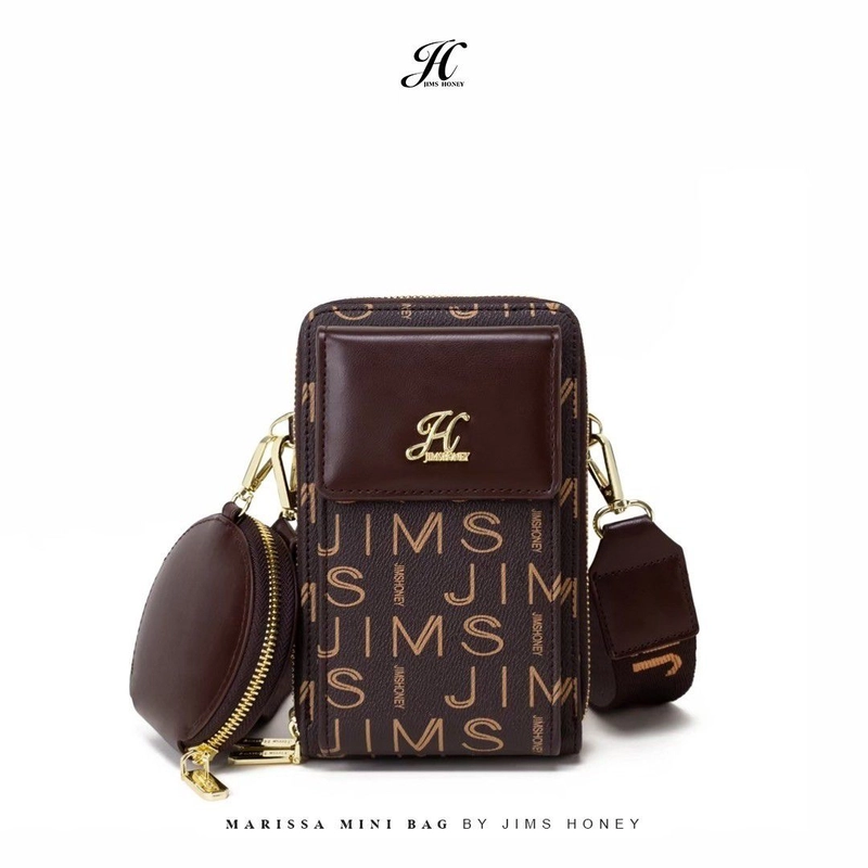 Product image JIMS HONEY - MARISSA BAG TAS SELEMPANG WANITA all variant DARK BROWN